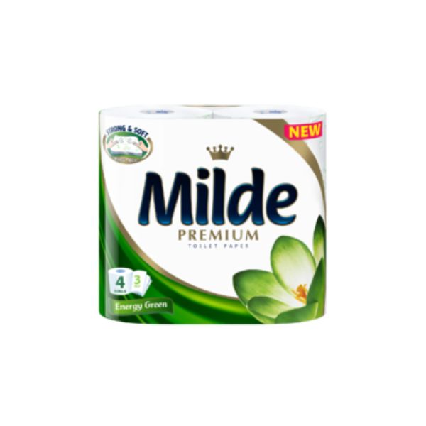 Нов-проект-11-7 Тоалетна хартия Milde Energy Green 4бр - Image 1