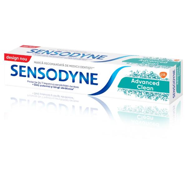 Нов-проект-12-2 Паста за зъби Sensodyne Advanced clean 24 часа защита - Image 1