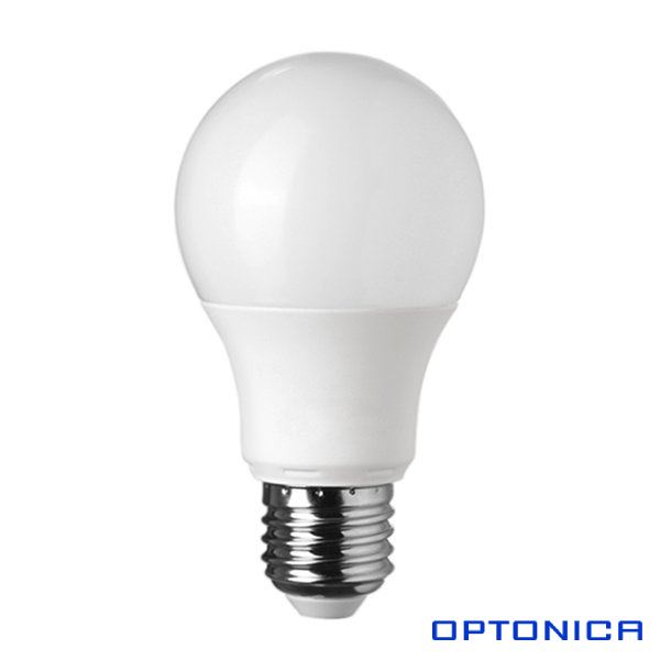 Нов-проект-13-13 LED Пластик Крушка Optonica Е27 А60 2700K 10W 1бр - Image 1