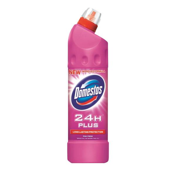 Нов-проект-4-18 Почистващ универсален препарат Domestos Pink Fresh - Image 1