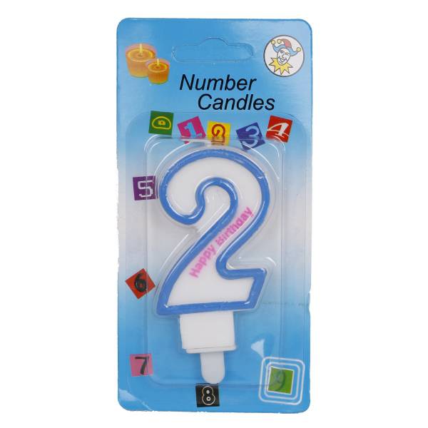 Нов-проект-49-1 Свещ за Торта цифра 2 - Image 1