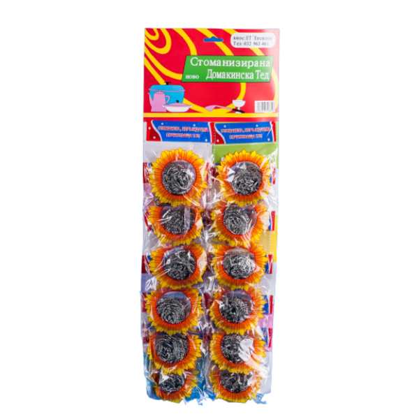 Нов-проект-57-1 Домакинскa тел за съдове неръждаема Епсилон 12бр - Image 1