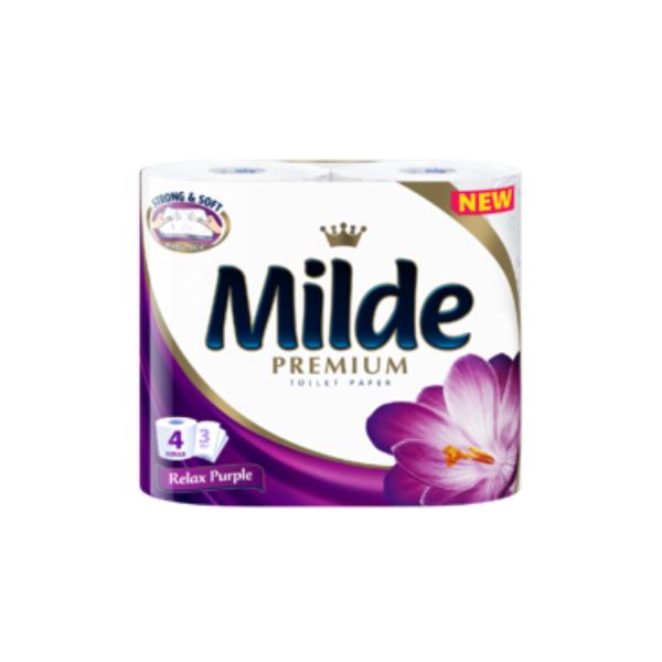 Нов-проект-7-12 Тоалетна хартия Milde Relax Purple 4бр - Image 1
